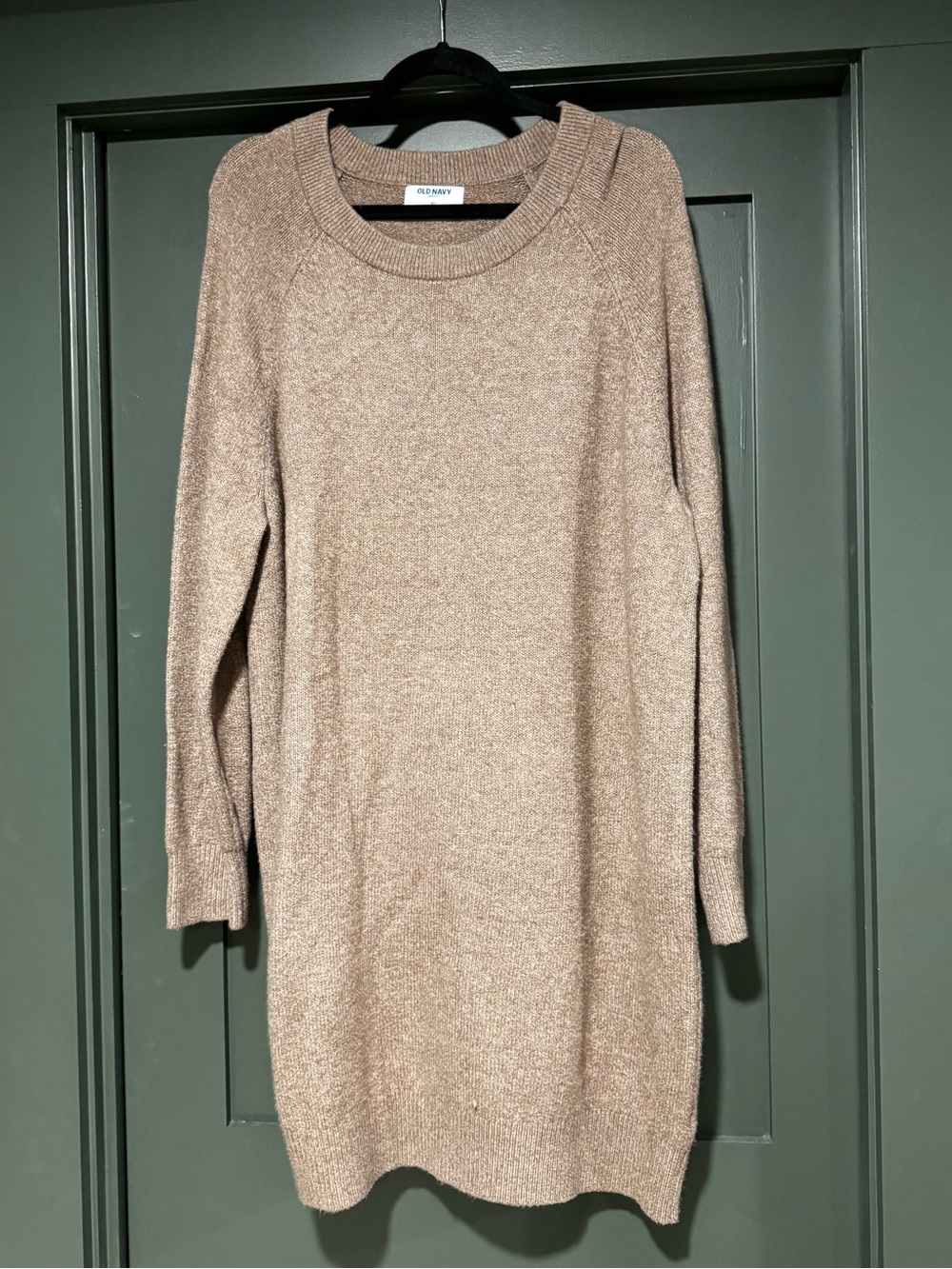 Old Navy Women's Tan Knit SoSoft Sweater Dress